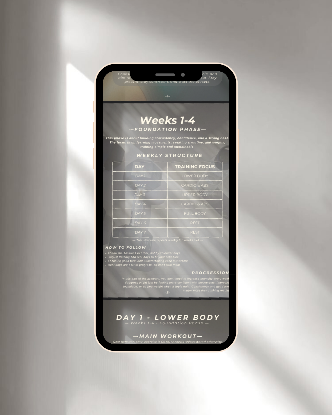 8-Week Progam: The Blueprint